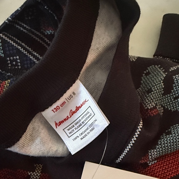 Hanna Andersson Multicolor Patterned Pajamas - Picture 2 of 2